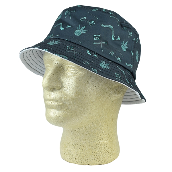 Bucket hat comes with 4 sizes with full color imprint all... from ASI 72657 Active Life Promo / Active Life