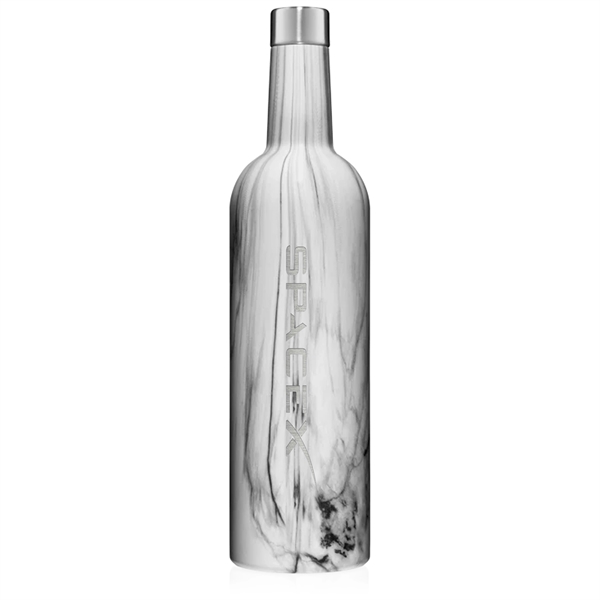 25 oz. insulated wine canteen made of stainless steel.... from ASI 61005 Hirsch Gift Inc