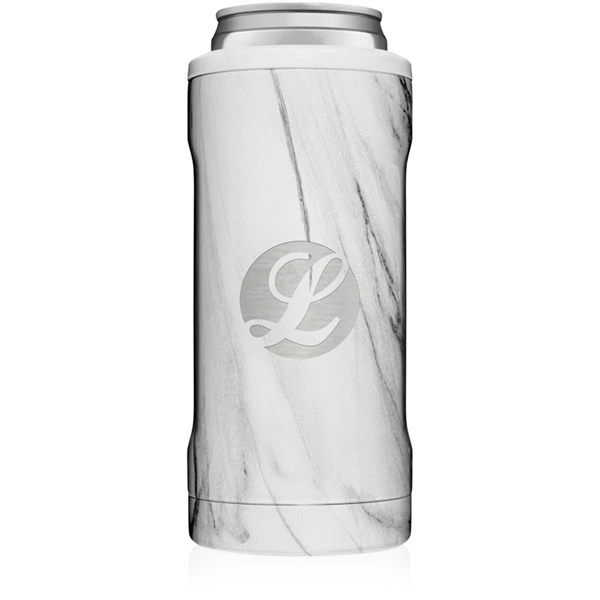 Triple-insulated, stainless steel can cooler designed for 12 oz. slim cans.... from ASI 61005 Hirsch Gift Inc