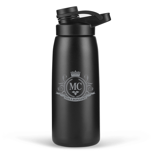 26 ounce 18/8 stainless steel double-wall vacuum insulated water bottle with... from ASI 39820 Opusline (Benmex) / Opus Line