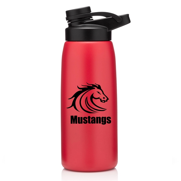 26 ounce 18/8 stainless steel double-wall vacuum insulated water bottle with... from ASI 39820 Opusline (Benmex) / Opus Line