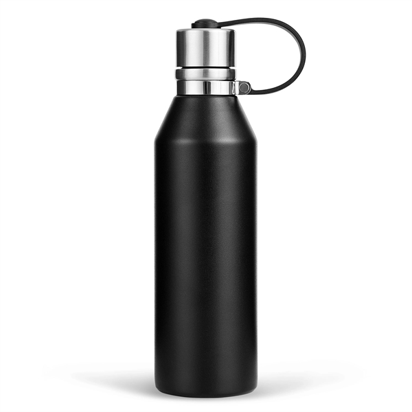 17 ounce stainless steel double-wall vacuum insulated water bottle with screw-on... from ASI 39820 Opusline (Benmex) / Opus Line