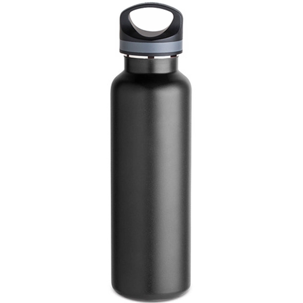 20 oz. stainless steel bottle with matted powder coat finish, vacuum... from ASI 39820 Opusline (Benmex) / Opus Line