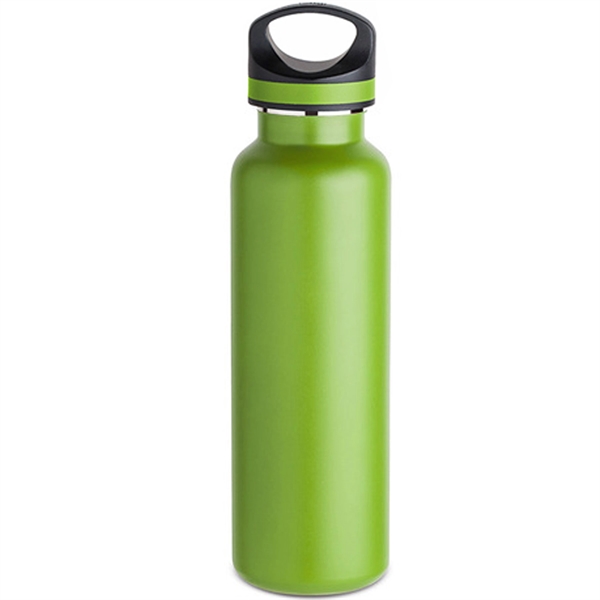 20 oz. stainless steel bottle with matted powder coat finish, vacuum... from ASI 39820 Opusline (Benmex) / Opus Line