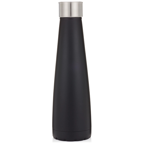 16 oz. stainless steel bottle with cork design and base and... from ASI 39820 Opusline (Benmex) / Opus Line