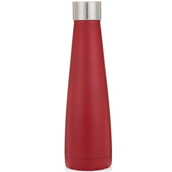 16 oz. stainless steel bottle with cork design and base and... from ASI 39820 Opusline (Benmex) / Opus Line