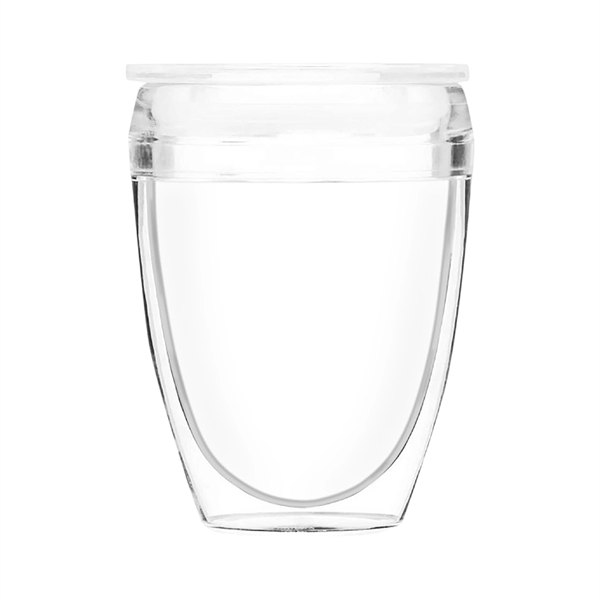 Bodum Pavina double wall, shatterproof plastic tumblers with lids... from ASI 80060 VisionUSA