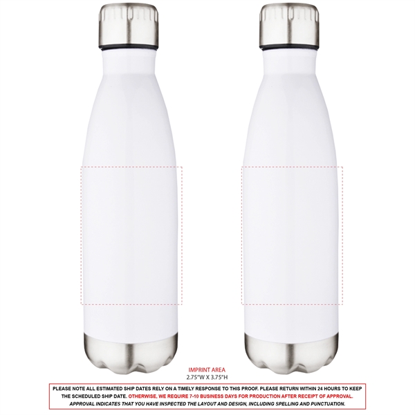 17 oz. VisionPro Quench Stainless Steel Double-Wall Bottle... from ASI 80060 VisionUSA