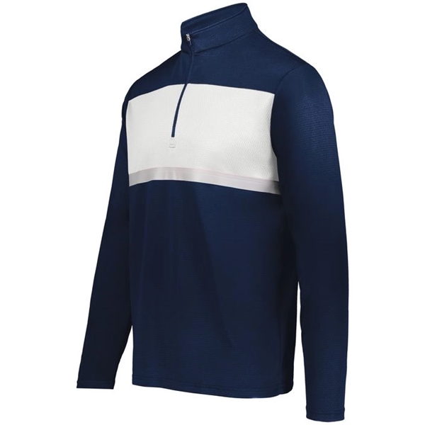This quarter zip pullover is built with Dry-Excel™ wicking honeycomb knit... from ASI 37461 Augusta Sportswear / Holloway Sportswear