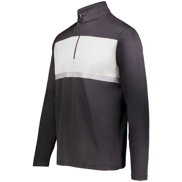 This quarter zip pullover is built with Dry-Excel™ wicking honeycomb knit... from ASI 37461 Augusta Sportswear / Holloway Sportswear