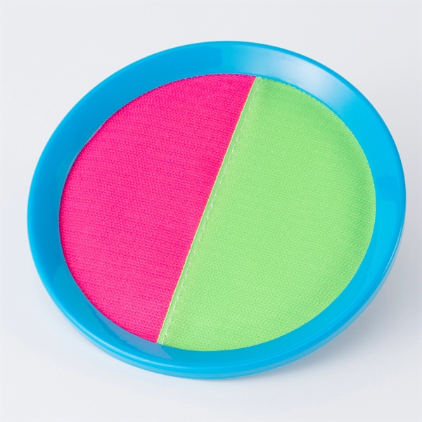 Self Sticky Toss and Catch Ball Game Set. Large space reserved... from ASI 64845 Kin Image Inc