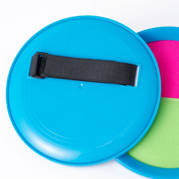 Self Sticky Toss and Catch Ball Game Set. Large space reserved... from ASI 64845 Kin Image Inc