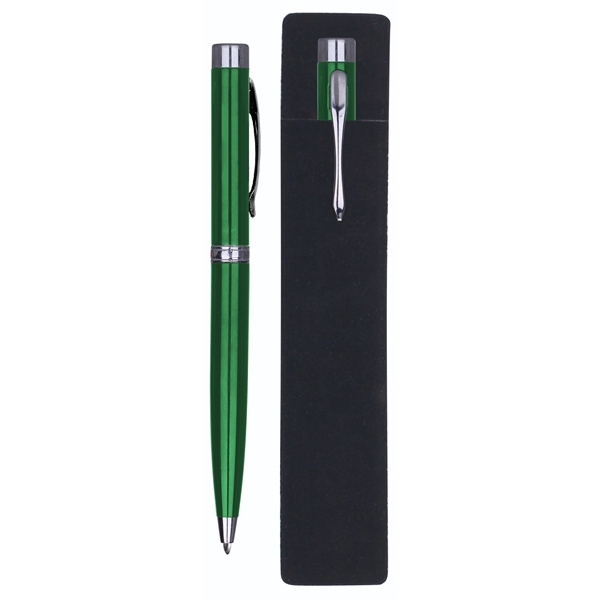 Twist action ballpoint pen with laser pointer and flashlight.... from ASI 74585 Nu Promo International / Nu Promo Line