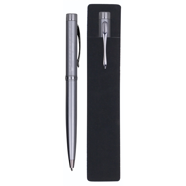 Twist action ballpoint pen with laser pointer and flashlight.... from ASI 74585 Nu Promo International / Nu Promo Line