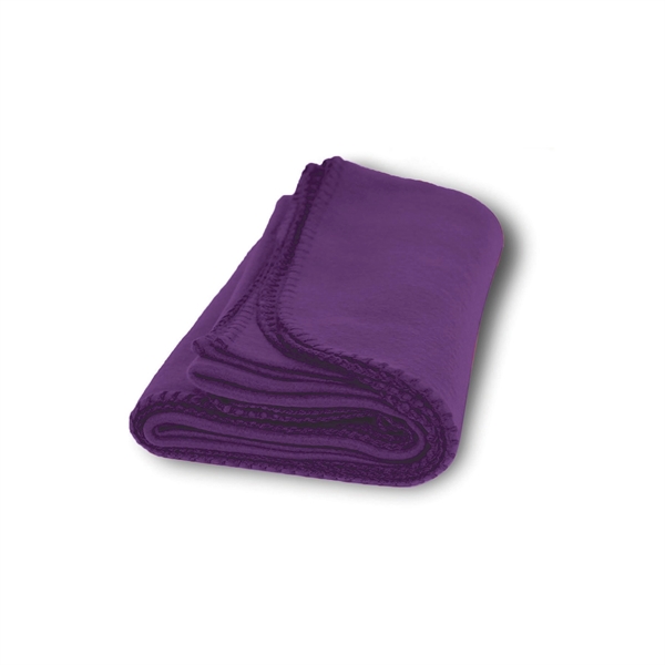 Fleece blanket with matching whip stitch trim and no brand tag.... from ASI 66230 Landes Inc