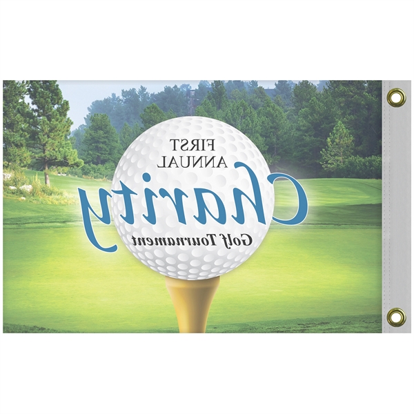 16" x 24" Full Color Digitally Printed Single Reverse Knit Poly... from ASI 80228 Quinn