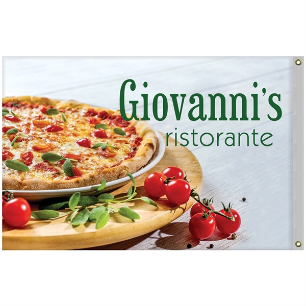 4' x 6' Digitally Printed Double Sided Outdoor Knitted Polyester Flag... from ASI 80228 Quinn