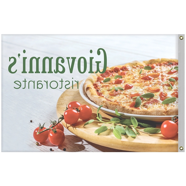 4' x 6' Full Color Digitally Printed Single Reverse Knit Poly... from ASI 80228 Quinn