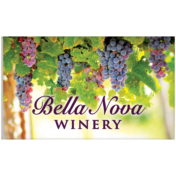 6' x 10' Large Digitally Printed Single Reverse Knit Poly Flags... from ASI 80228 Quinn