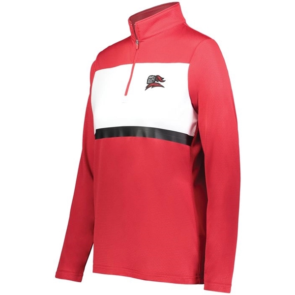 This women's quarter zip pullover is built with wicking honeycomb knit... from ASI 37461 Augusta Sportswear / Holloway Sportswear