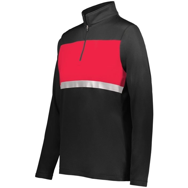 This women's quarter zip pullover is built with wicking honeycomb knit... from ASI 37461 Augusta Sportswear / Holloway Sportswear