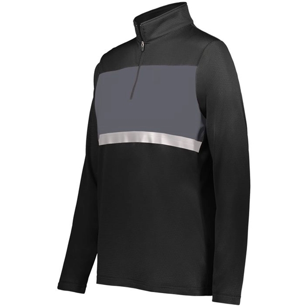This women's quarter zip pullover is built with wicking honeycomb knit... from ASI 37461 Augusta Sportswear / Holloway Sportswear