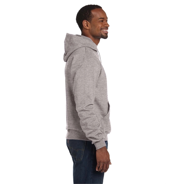 Moisture-wicking pullover hoodie with two-ply hood, dyed-to-match drawcord, and front pouch... from ASI 34063 alphabroder