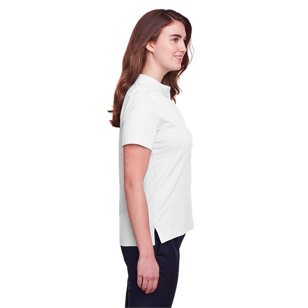 Ladies' polo made of cotton and spandex jersey with moisture-wicking and... from ASI 34063 alphabroder