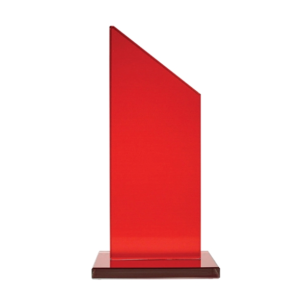 Jade Glass Red Sail Award... from ASI 31517 Admart Products / Admart Line