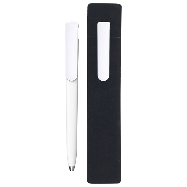 Click Action Pen w/ Holder and Pouch... from ASI 74585 Nu Promo International / Nu Promo Line