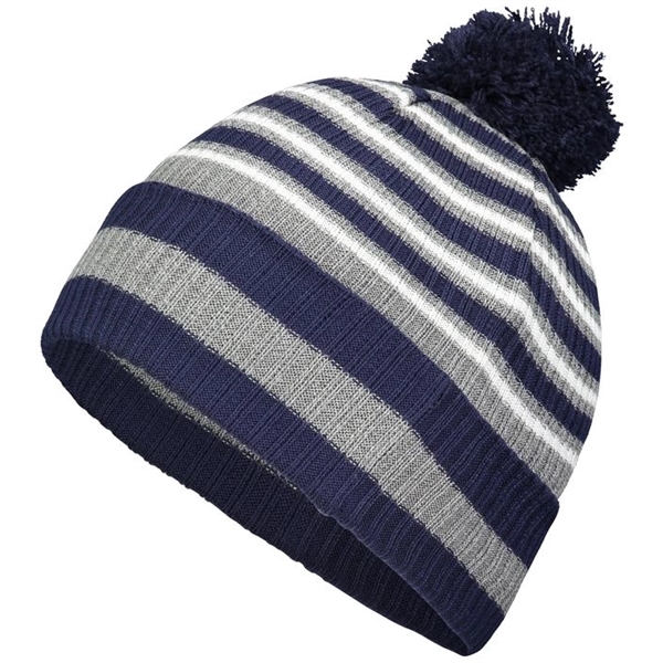 This beanie features 100% acrylic material, a 3-inch rolled cuff, and... from ASI 37461 Augusta Sportswear / Holloway Sportswear