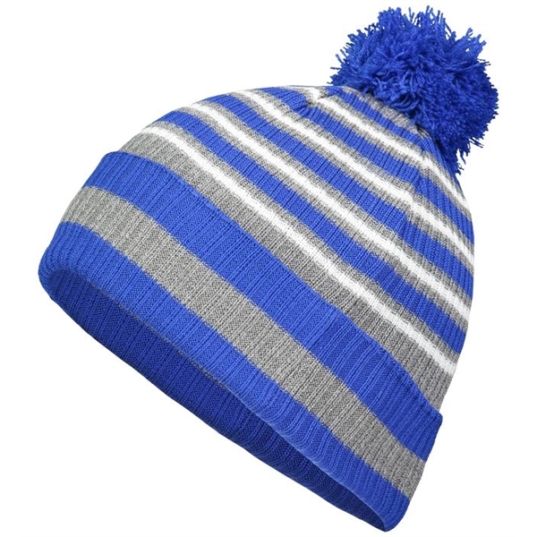 This beanie features 100% acrylic material, a 3-inch rolled cuff, and... from ASI 37461 Augusta Sportswear / Holloway Sportswear