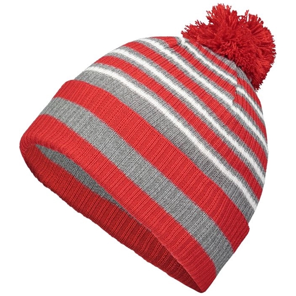 This beanie features 100% acrylic material, a 3-inch rolled cuff, and... from ASI 37461 Augusta Sportswear / Holloway Sportswear