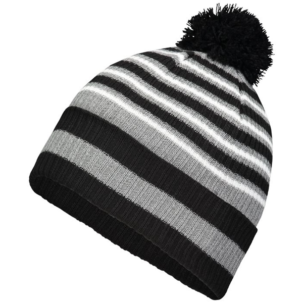 This beanie features 100% acrylic material, a 3-inch rolled cuff, and... from ASI 37461 Augusta Sportswear / Holloway Sportswear