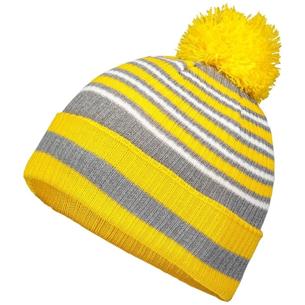 This beanie features 100% acrylic material, a 3-inch rolled cuff, and... from ASI 37461 Augusta Sportswear / Holloway Sportswear
