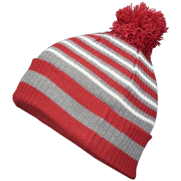 This beanie features 100% acrylic material, a 3-inch rolled cuff, and... from ASI 37461 Augusta Sportswear / Holloway Sportswear