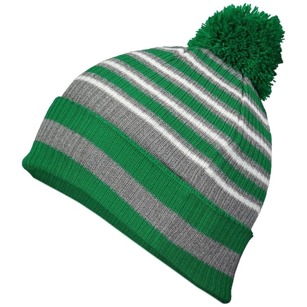 This beanie features 100% acrylic material, a 3-inch rolled cuff, and... from ASI 37461 Augusta Sportswear / Holloway Sportswear