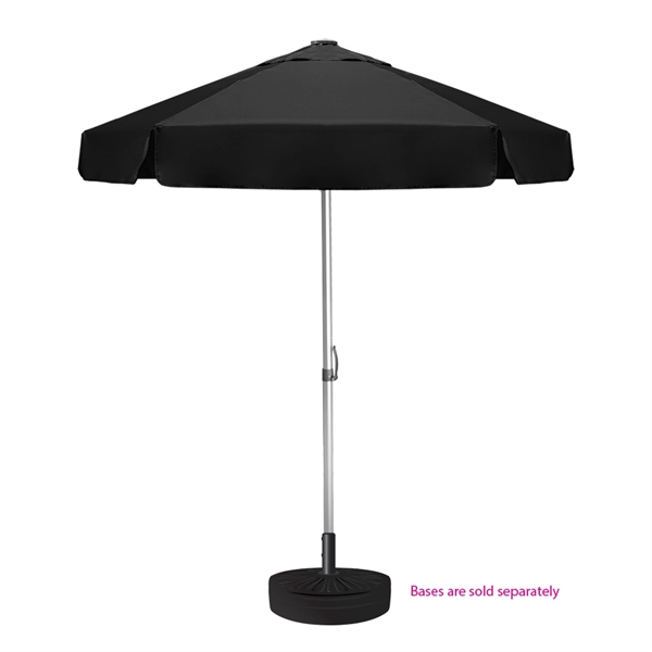 Commercial quality patio umbrella with 7' vented canopy arc and a... from ASI 89955 StrombergBrand / Stromberg Brand