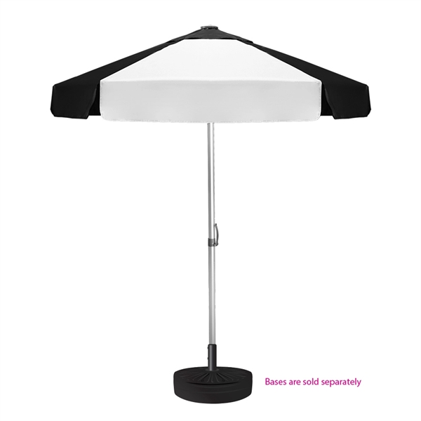 Commercial quality patio umbrella with 7' vented canopy arc.... from ASI 89955 StrombergBrand / Stromberg Brand