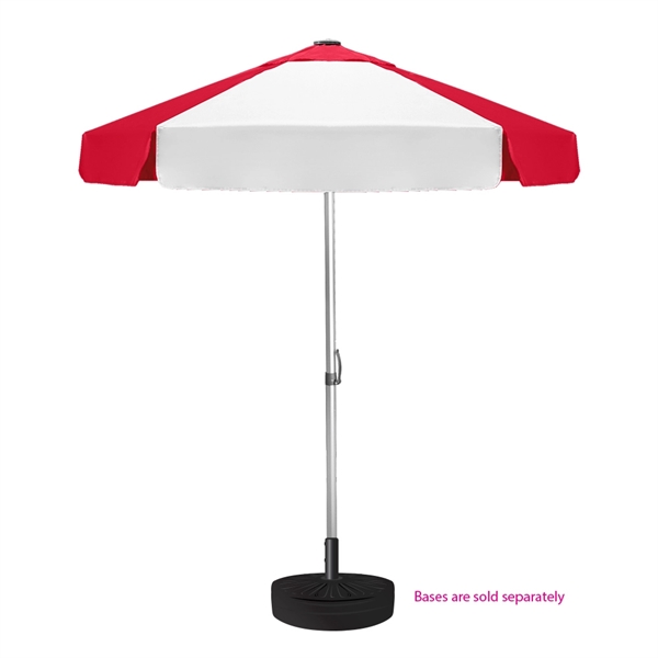 Commercial quality patio umbrella with 7' vented canopy arc.... from ASI 89955 StrombergBrand / Stromberg Brand