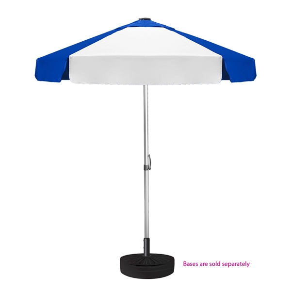 Commercial quality patio umbrella with 7' vented canopy arc.... from ASI 89955 StrombergBrand / Stromberg Brand
