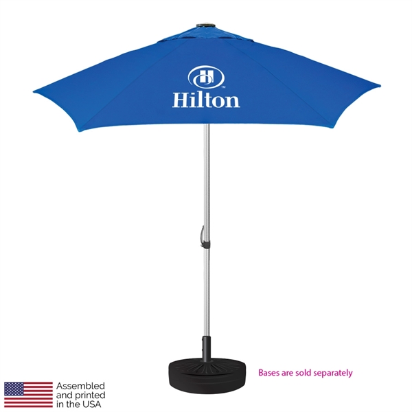 Cafe/market style patio umbrella with 7' vented canopy arc.... from ASI 89955 StrombergBrand / Stromberg Brand