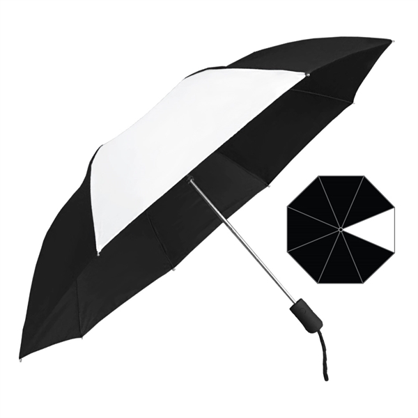 Make imprints pop with a unique 7/1 panel layout! This umbrella... from ASI 89955 StrombergBrand / Stromberg Brand