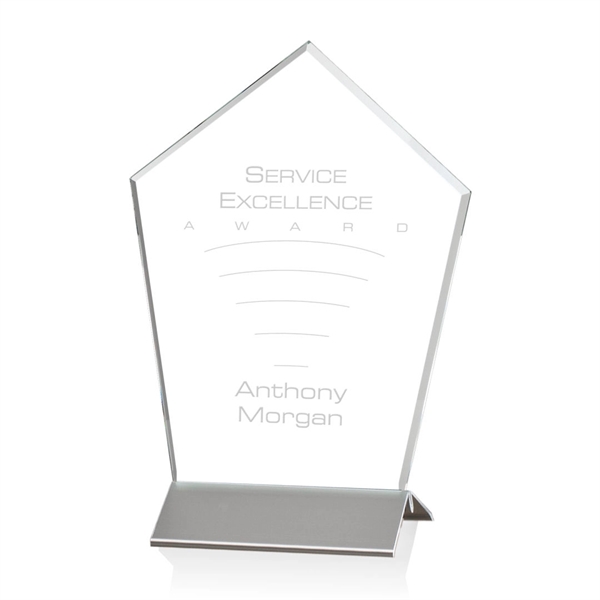 Award - Starfire/Aluminum 6".... from ASI 84592 St Regis Group / St Regis