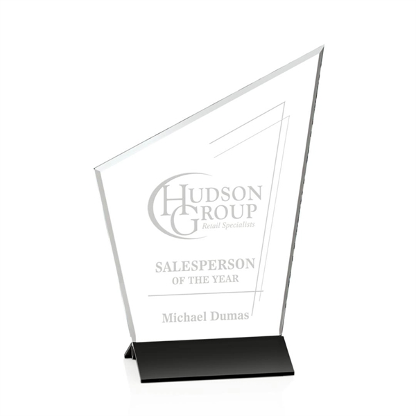 Lynx Award - Starfire/Black 6"... from ASI 84592 St Regis Group / St Regis