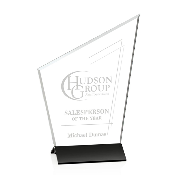 Lynx Award - Starfire/Black 6"... from ASI 84592 St Regis Group / St Regis