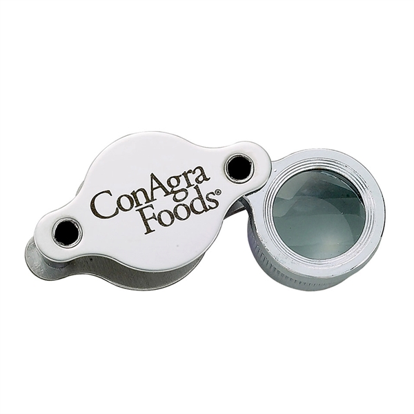 Doublet loupe made of brass and plated in nickel with a... from ASI 46170 Compass Industries Inc