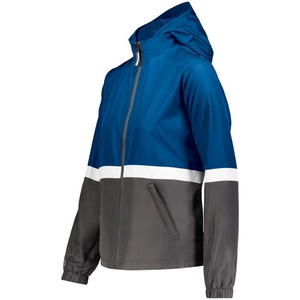 The Ladies Turnabout Reversible Jacket is made from polyester, a lightweight... from ASI 37461 Augusta Sportswear / Holloway Sportswear