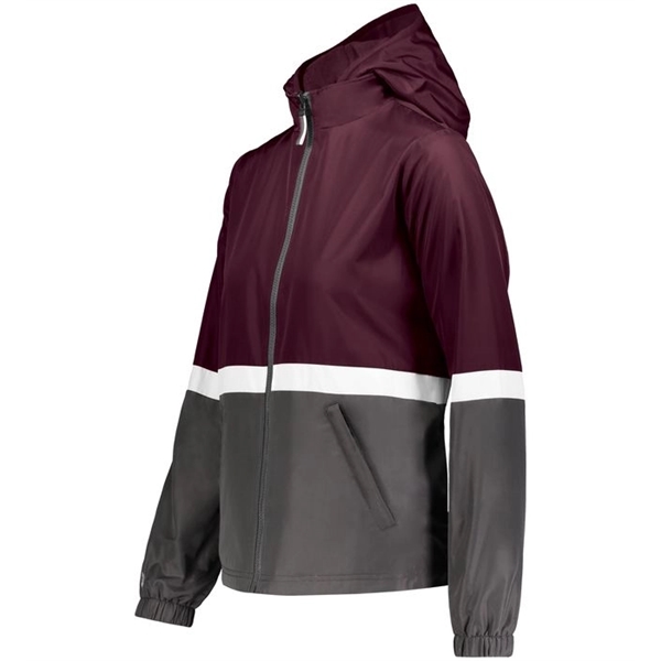 The Ladies Turnabout Reversible Jacket is made from polyester, a lightweight... from ASI 37461 Augusta Sportswear / Holloway Sportswear