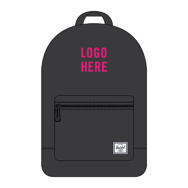 The Herschel DayPack features a zippered front pocket to provide additional... from ASI 66887 PCNA / Leed’s